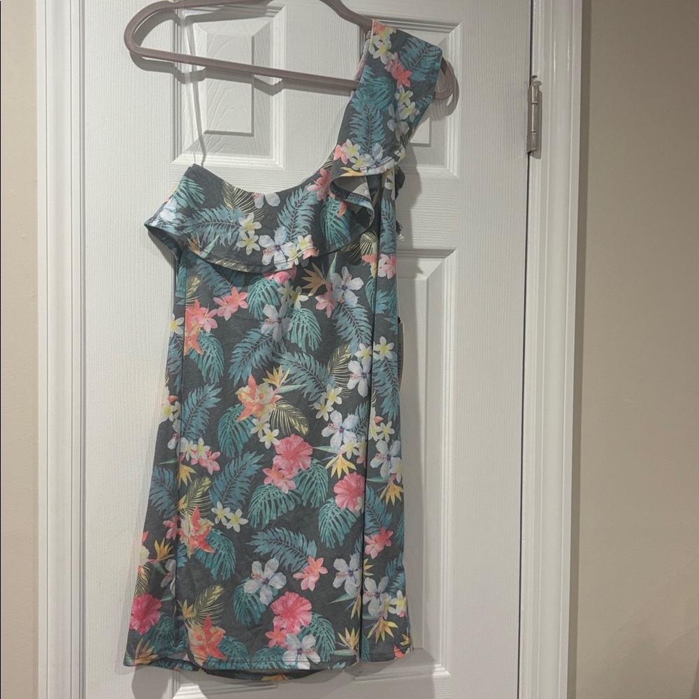 Sol Angeles Tropical Floral Dress